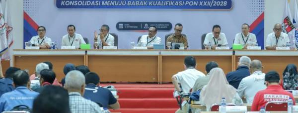 Gelar Rakor, KONI DKI Mantapkan Konsolidasi Cabor Menuju PON 2028