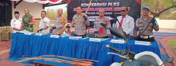 Keroyok Teknisi Wifi, Dua Remaja Dibekuk Polsek Purwadadi